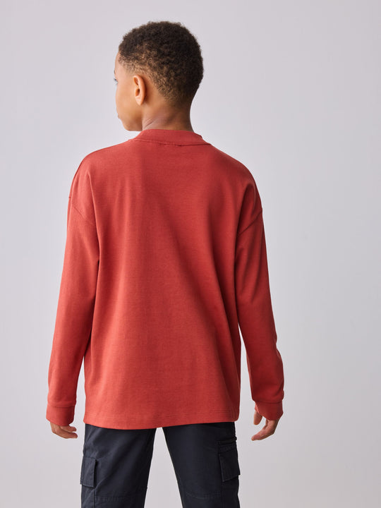 Baker by Ted Baker Long Sleeve Heavyweight T-Shirt