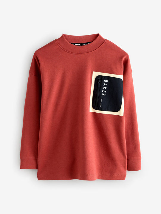 Baker by Ted Baker Long Sleeve Heavyweight T-Shirt
