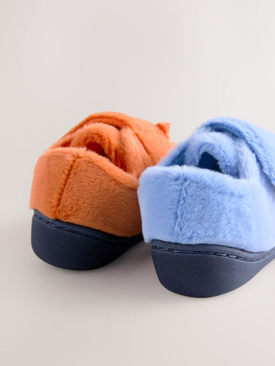 Blue/Orange Bluey Cupsole Slippers