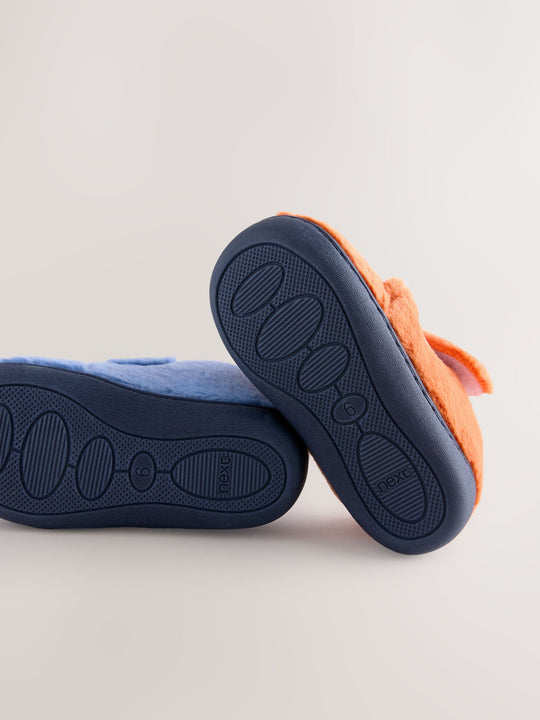 Blue/Orange Bluey Cupsole Slippers