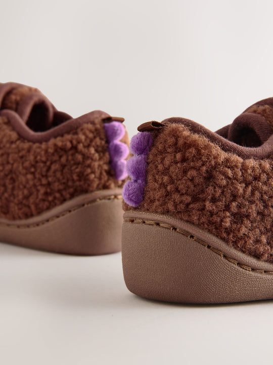 Brown Gruffalo Cupsole Slippers