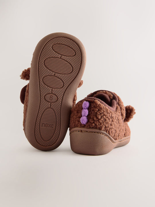 Brown Gruffalo Cupsole Slippers