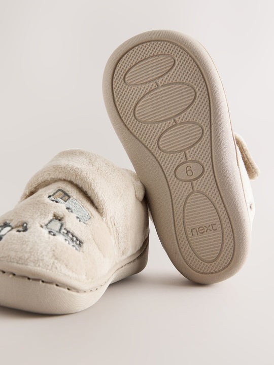 Neutral Transport Warm Lined Cupsole Slippers