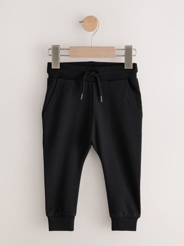 Black Classic Jersey Joggers (3mths-7yrs)