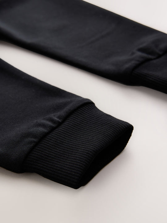 Black Classic Jersey Joggers (3mths-7yrs)