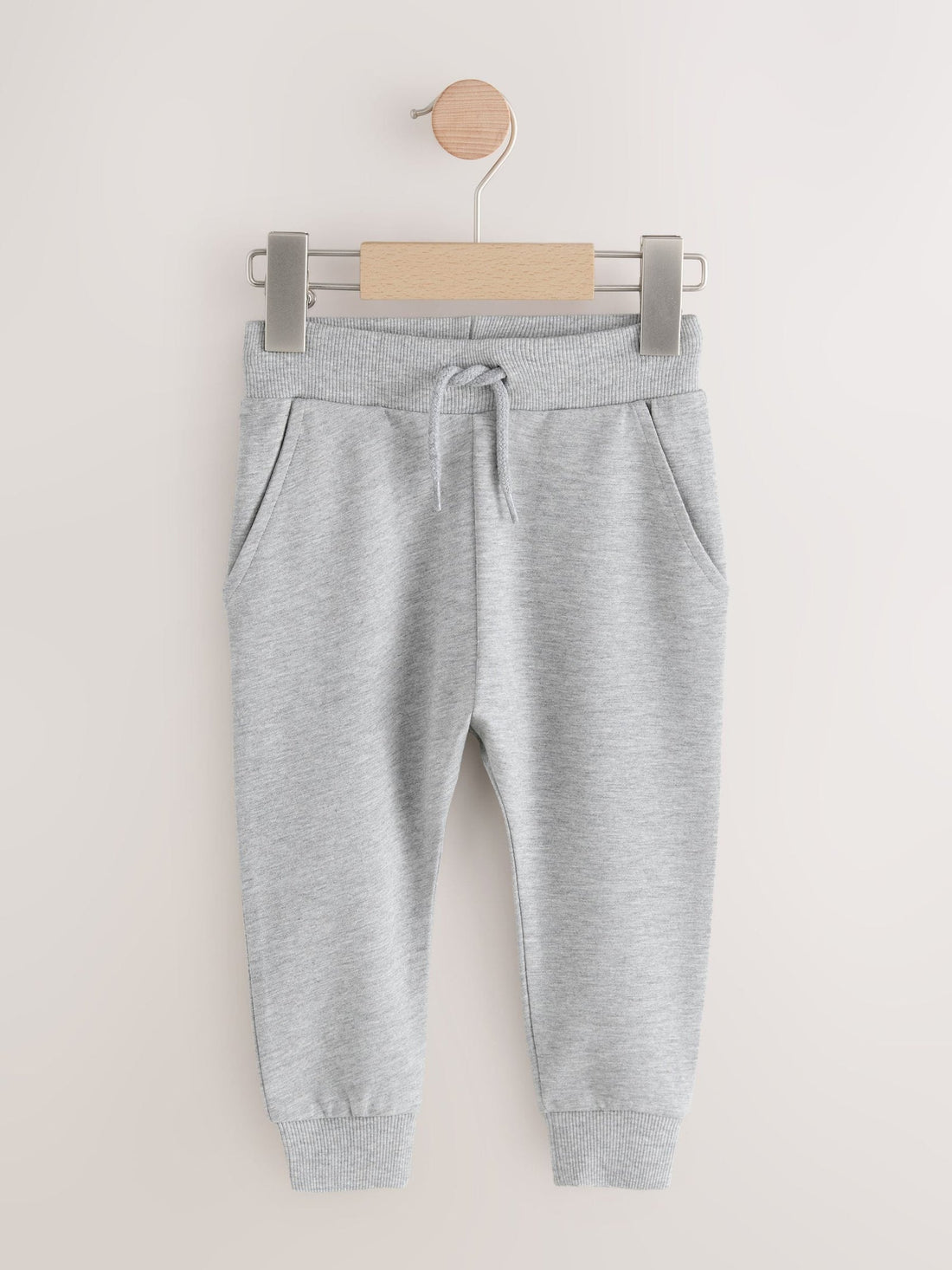 Grey Marl Classic Jersey Joggers (3mths-7yrs)