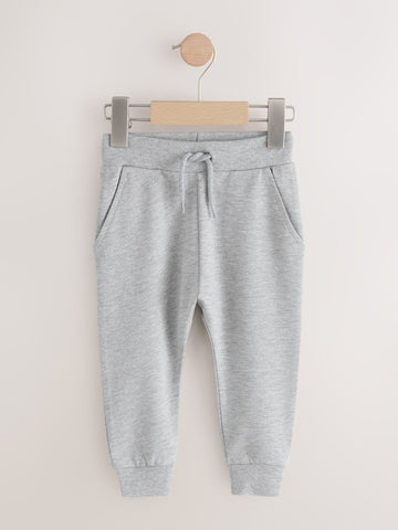 Grey Marl Classic Jersey Joggers (3mths-7yrs)