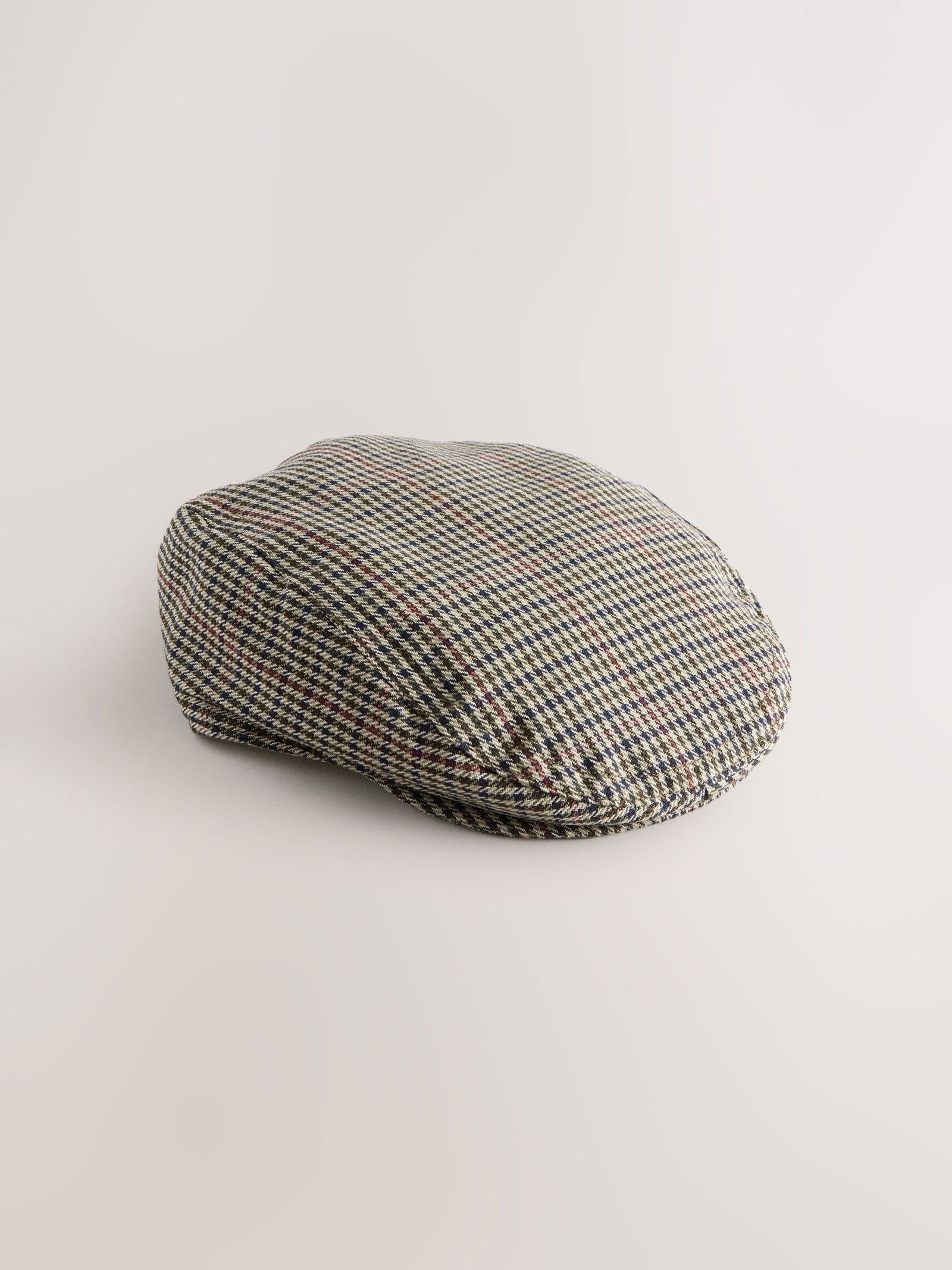 Brown Heritage Checked Baby Flat Cap (0mths-2yrs)