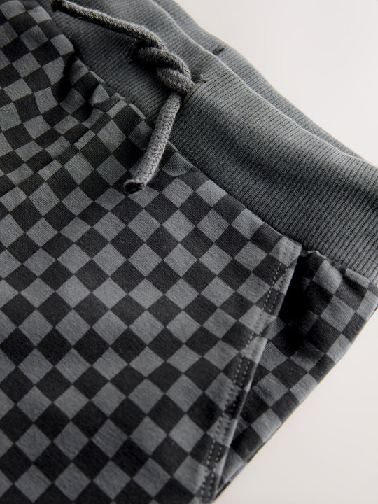 Black/Grey Classic Jersey Joggers (3mths-7yrs)
