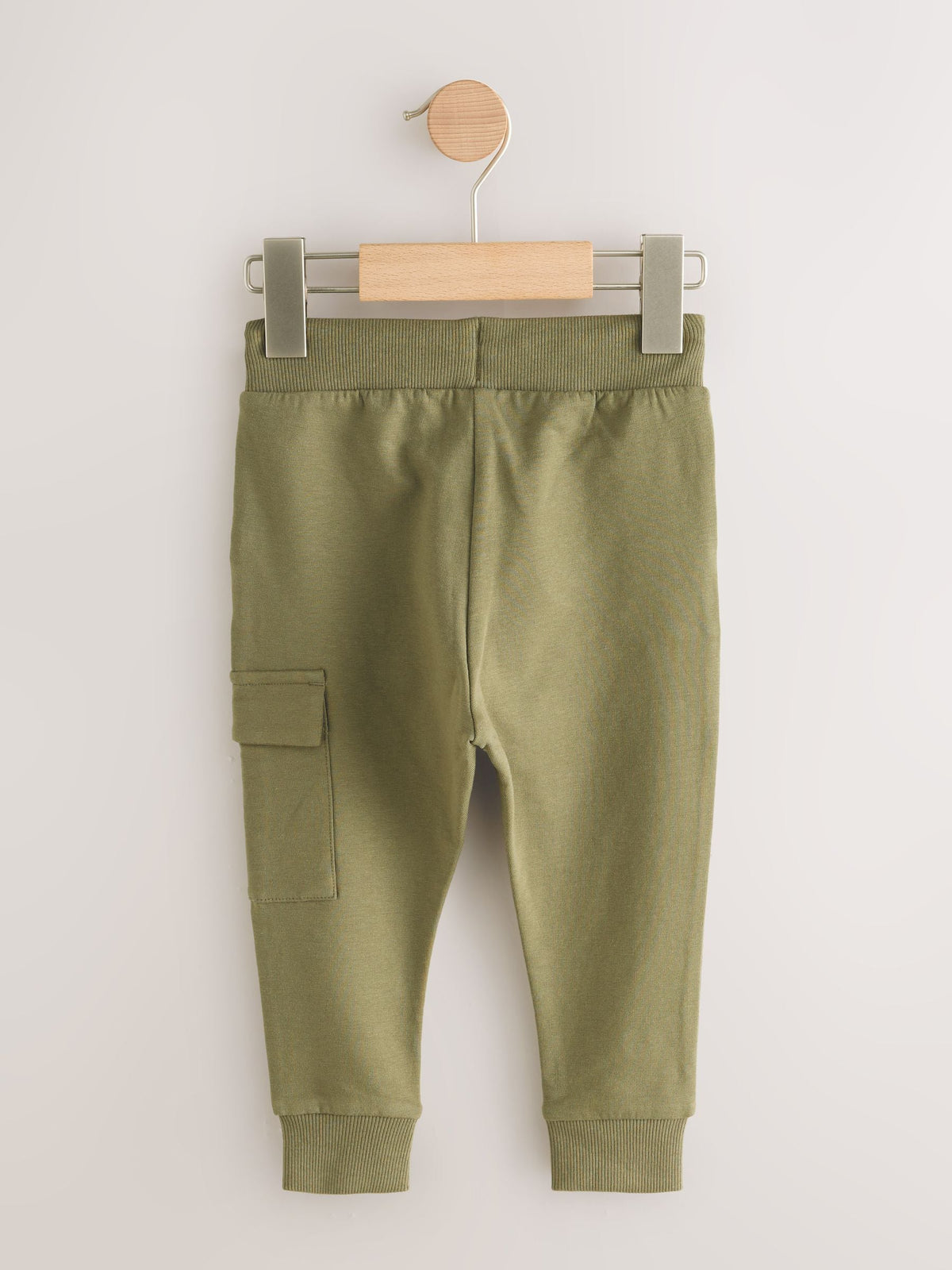 Black/Charcoal Grey/ Stone/Khaki Green Skinny Fit Joggers 5 Pack (3mths-7yrs)