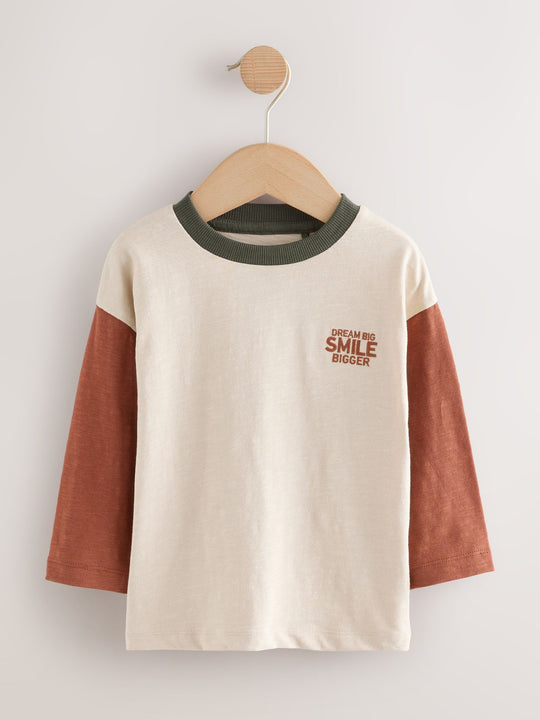 Multi Minerals Long Sleeve T-Shirts 5 Pack (3mths-7yrs)