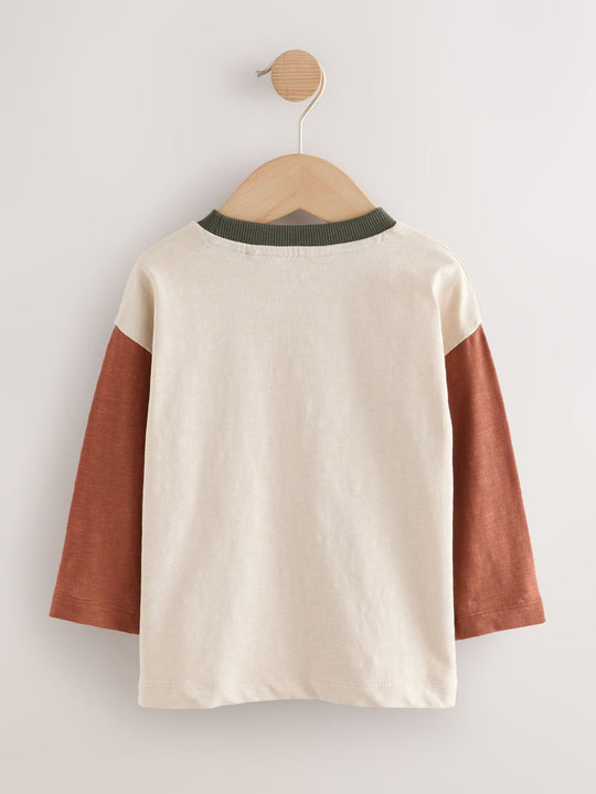 Multi Minerals Long Sleeve T-Shirts 5 Pack (3mths-7yrs)