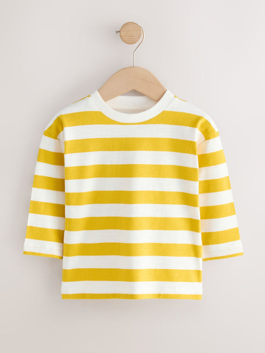 Multi Bright Animals Long Sleeve T-Shirts 5 Pack (3mths-7yrs)