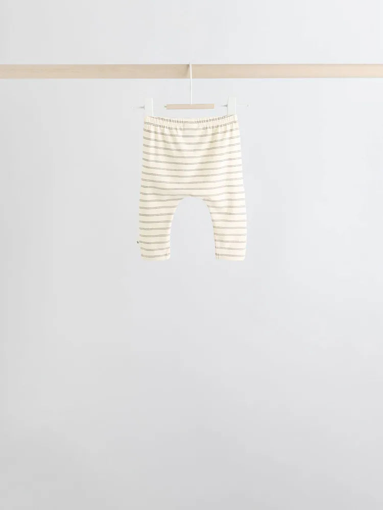 Grey/Cream Character Long Sleeve Top And Leggings Set 6 Piece (0mths-3yrs)