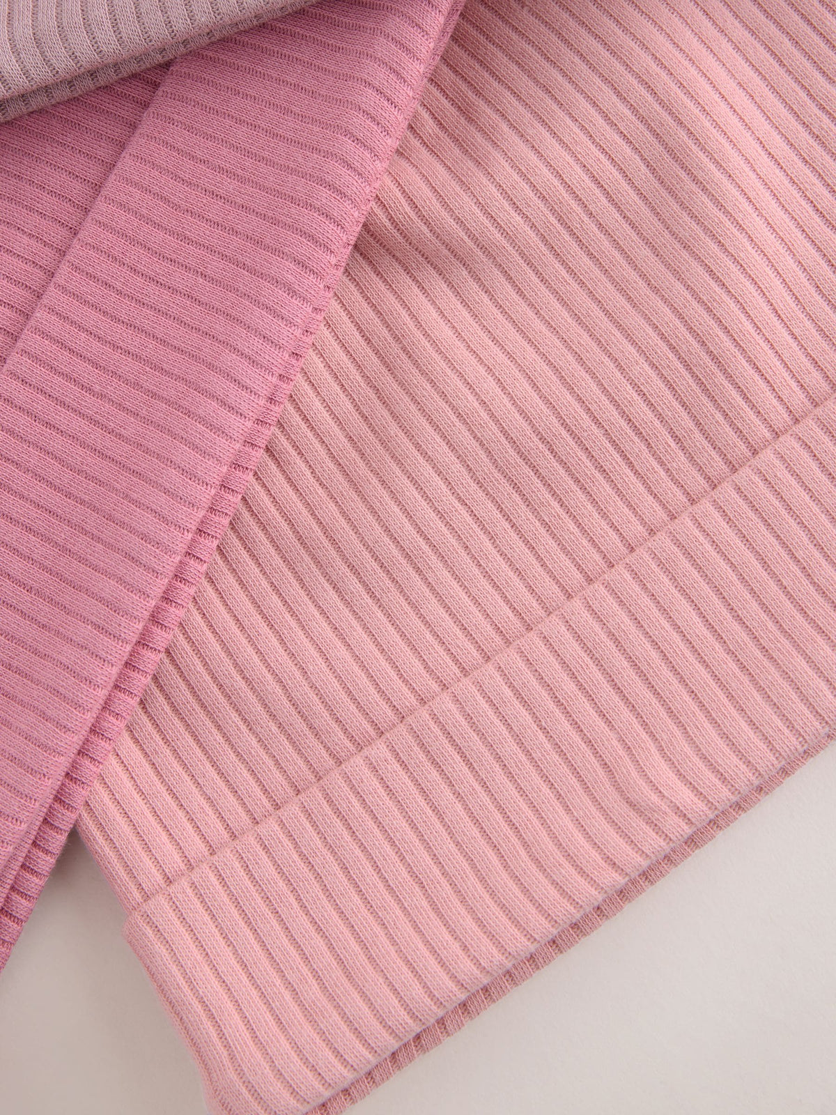 Pink 3 Pack Baby Beanies (0-18mths)