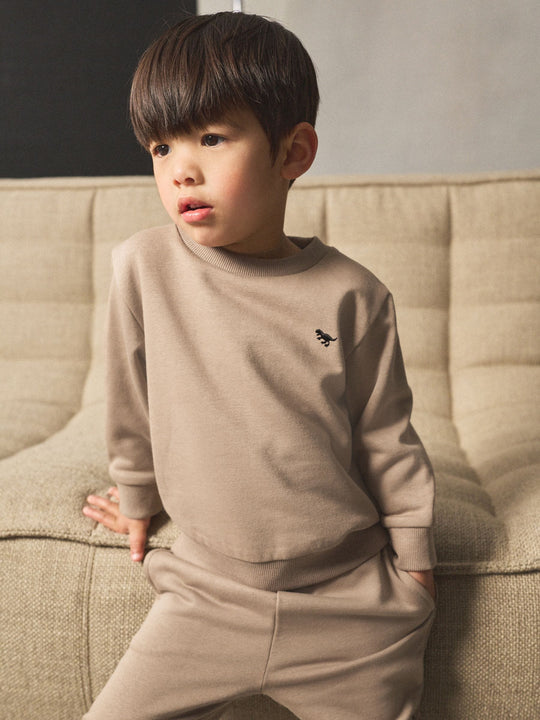Stone Logo Sweatshirt And Joggers Set (3mths-7yrs)