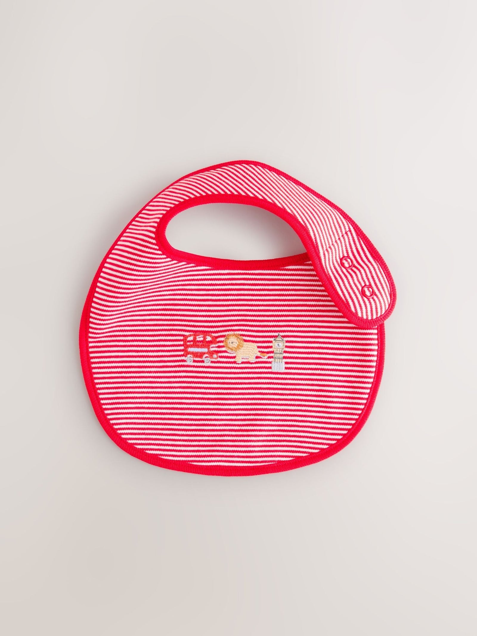 Red Baby Bibs 3 Pack