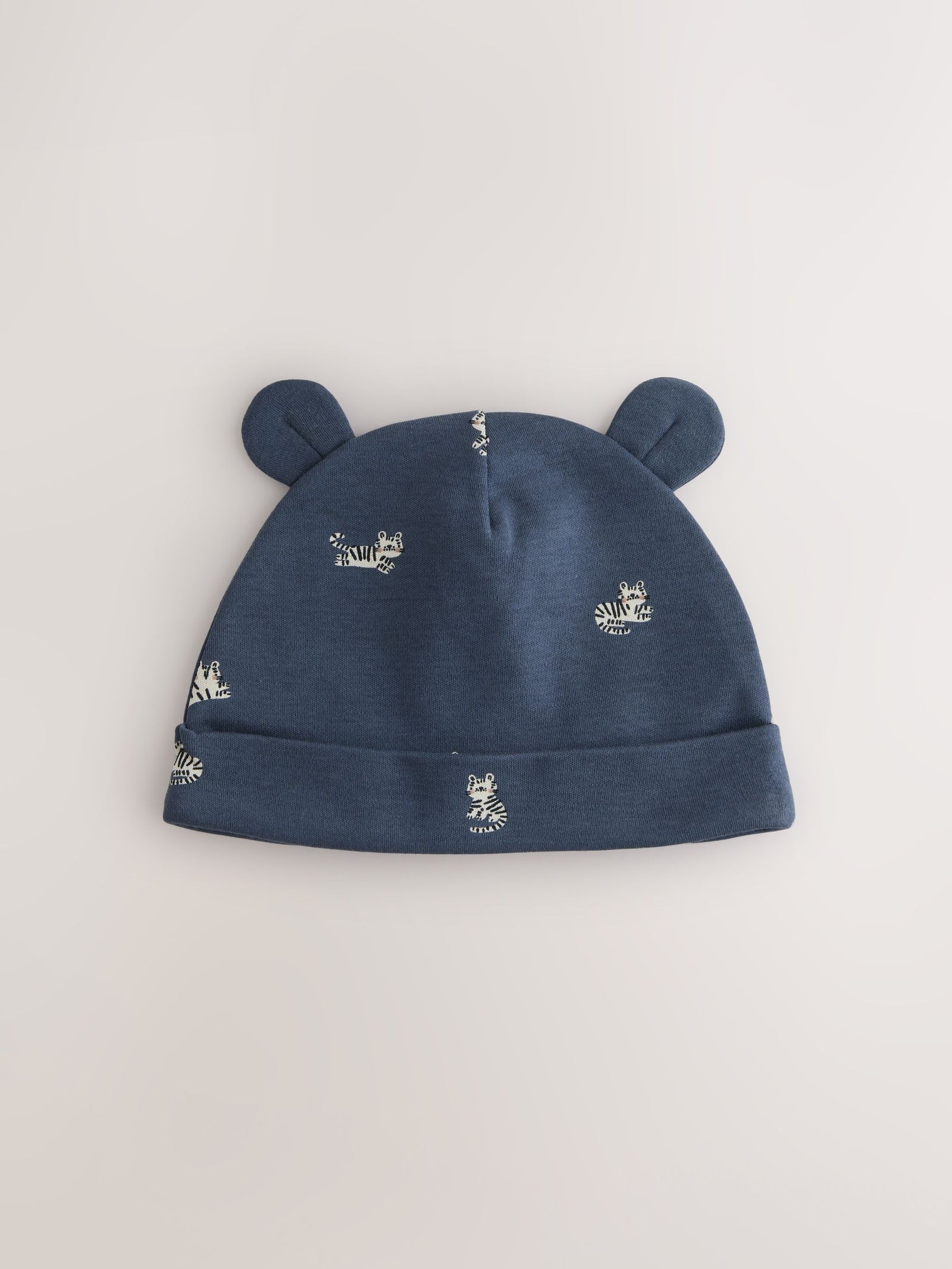 Multi Baby Beanie and Bibs 4 Piece Set