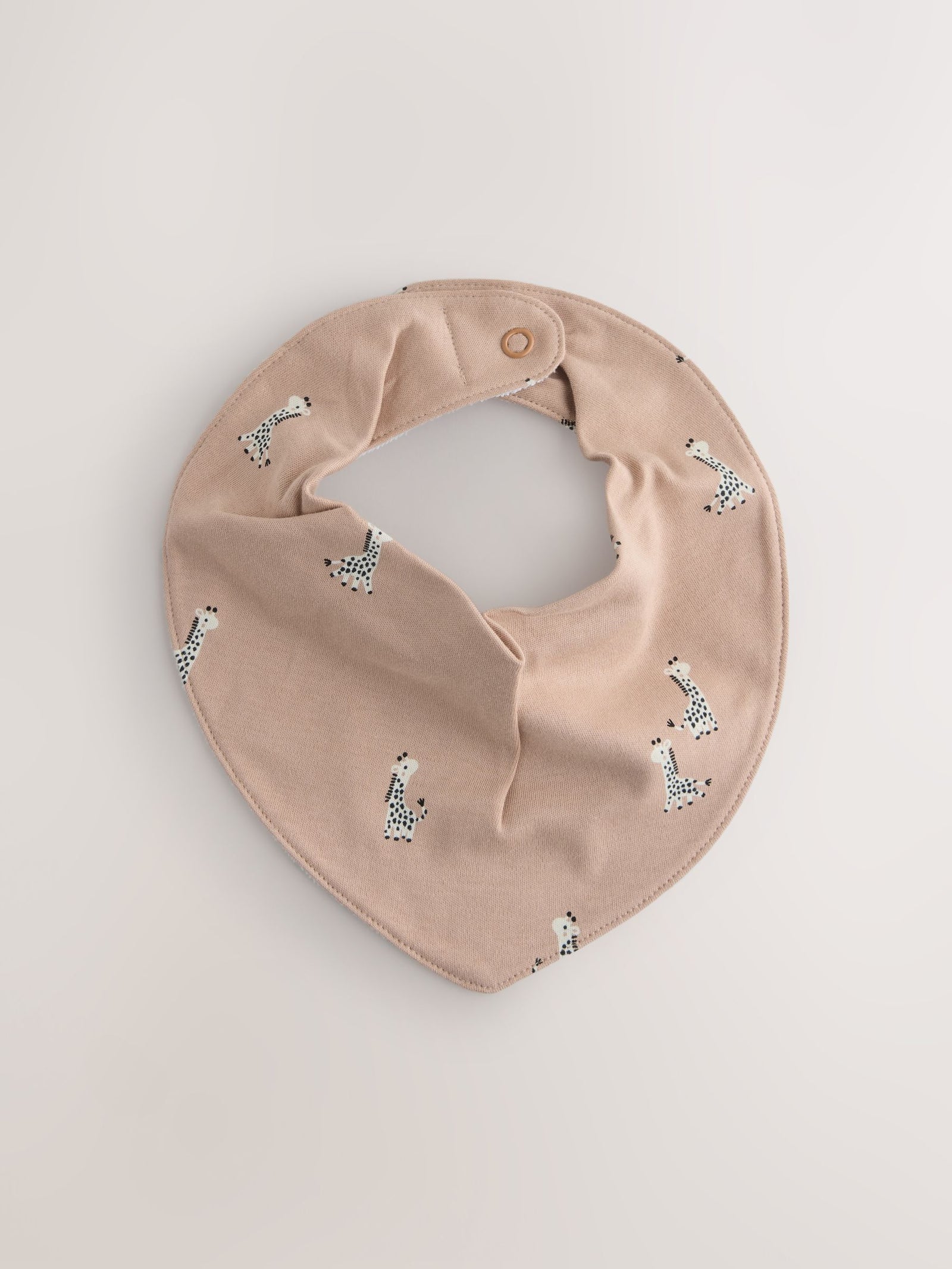 Multi Baby Beanie and Bibs 4 Piece Set
