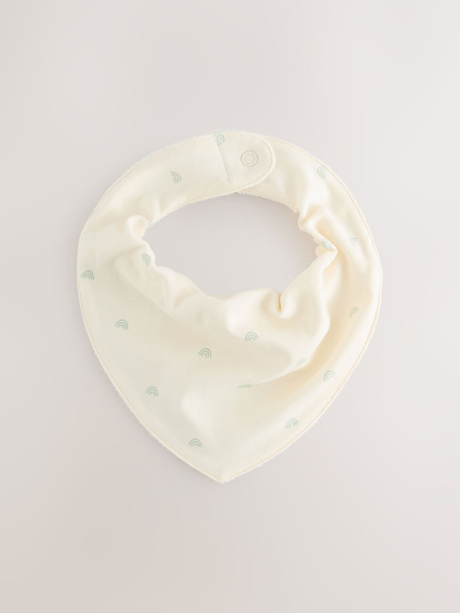 Sage Green Baby Bibs 5 Pack