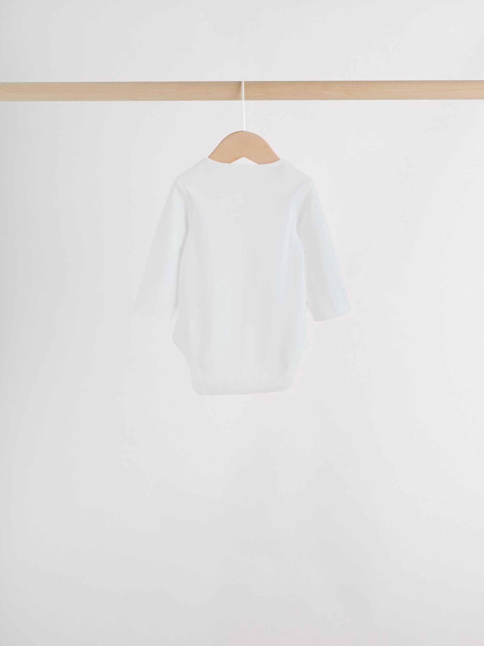 Blue Baby Elephant Long Sleeved Bodysuits 5 Pack