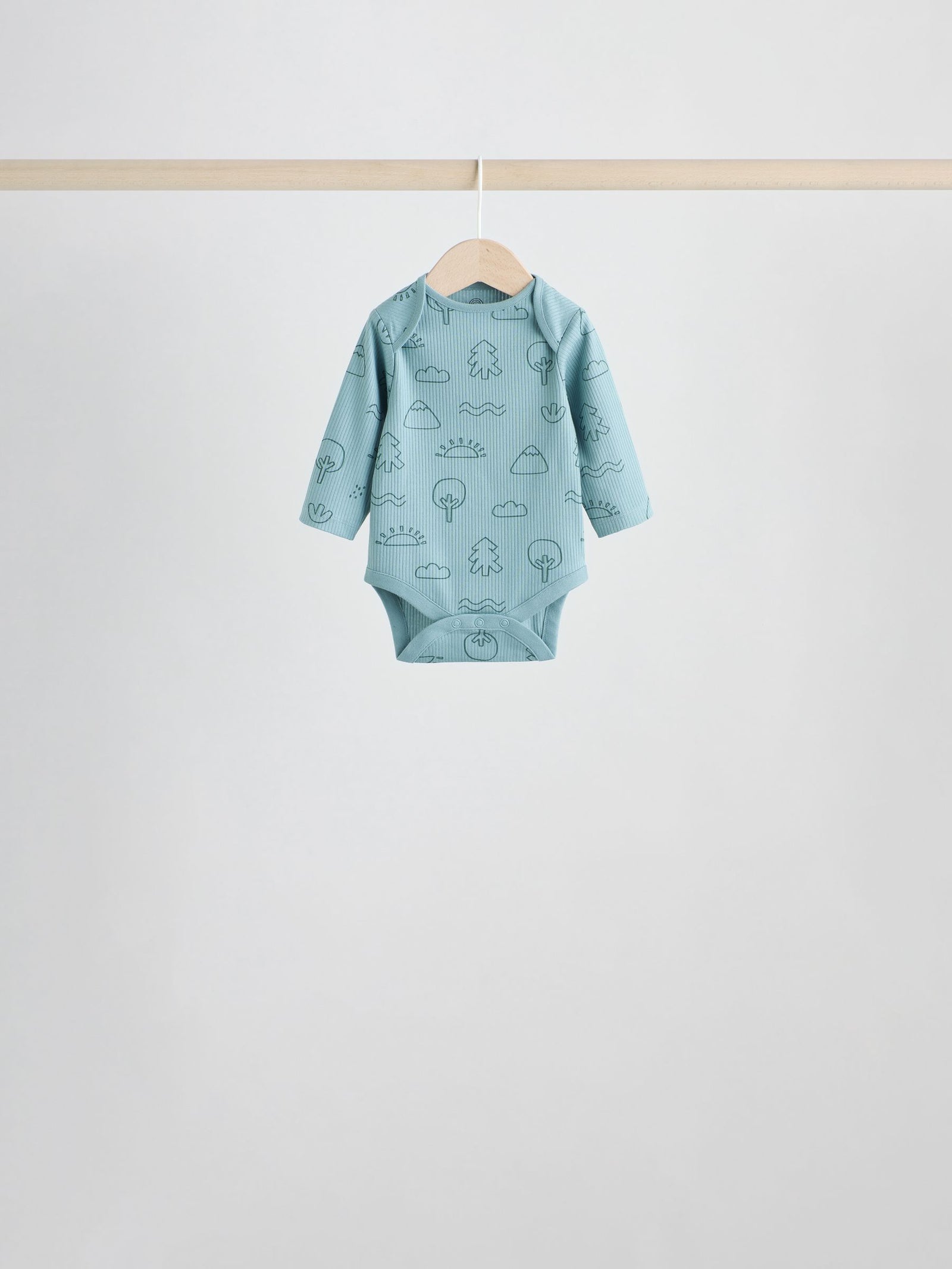 Multi Baby Bodysuits 5 Pack