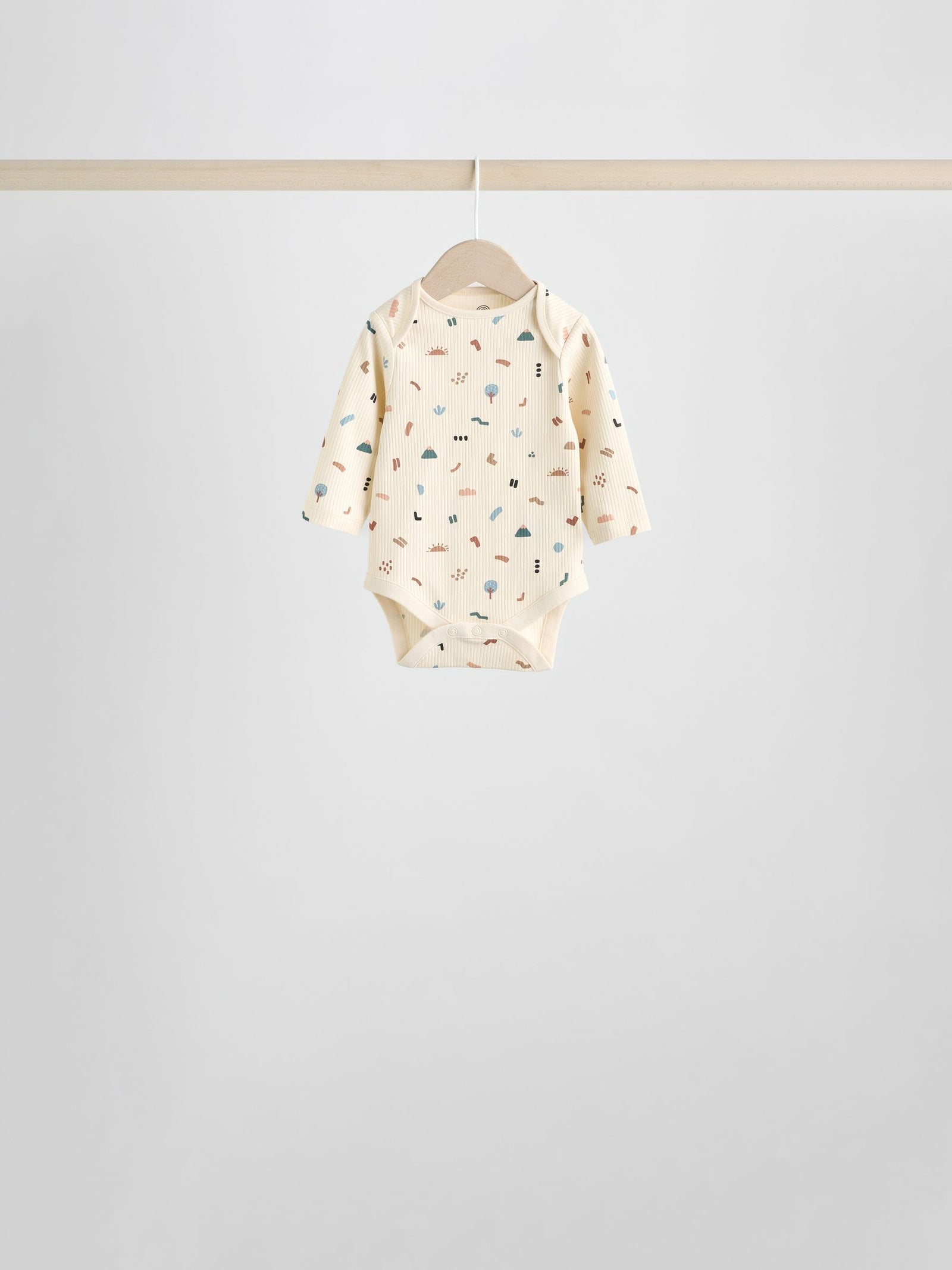 Multi Baby Bodysuits 5 Pack