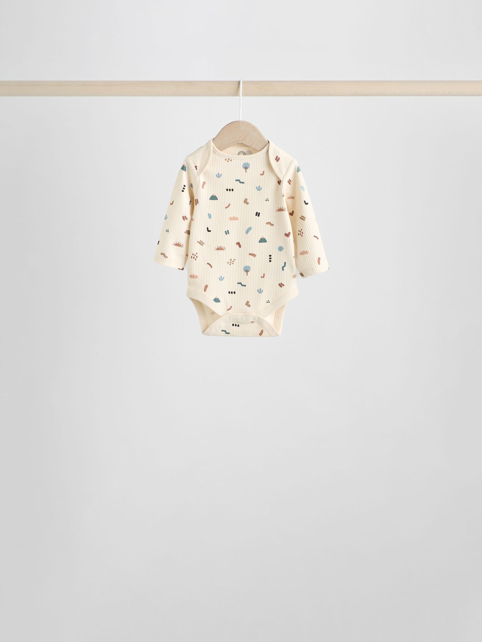 Multi Baby Bodysuits 5 Pack