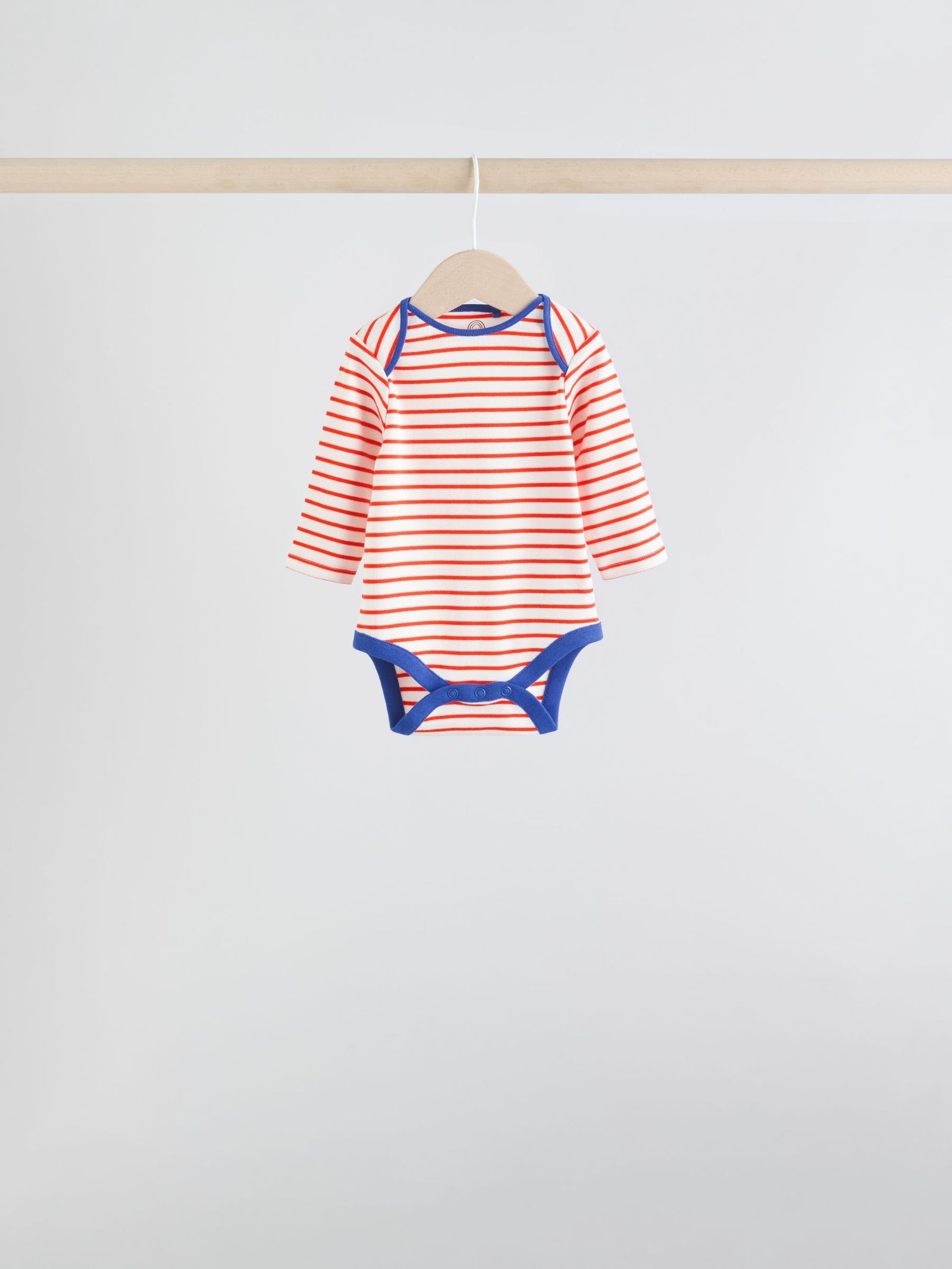 Bright Baby Long Sleeve Bodysuits 5 Pack