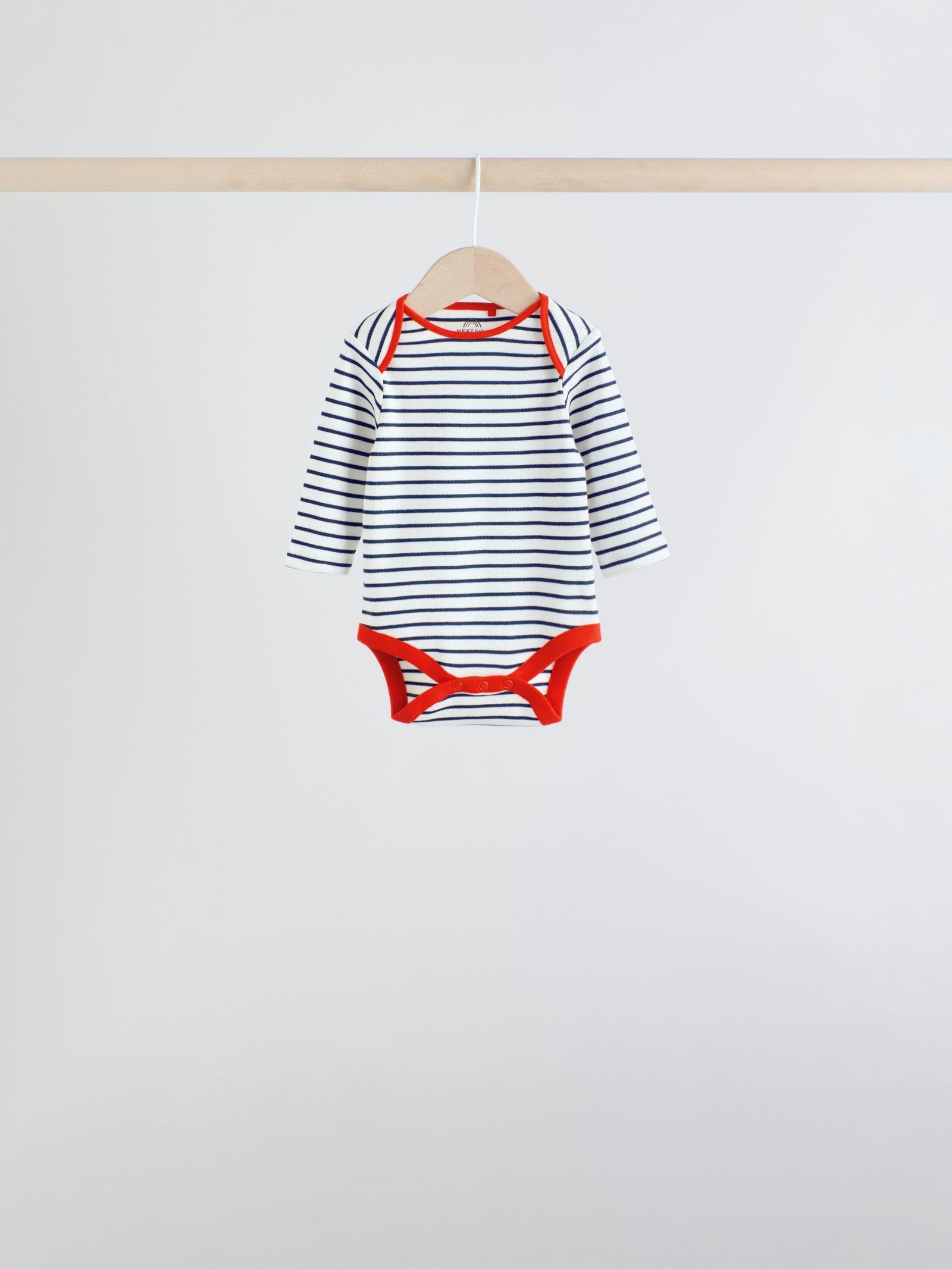 Bright Baby Long Sleeve Bodysuits 5 Pack
