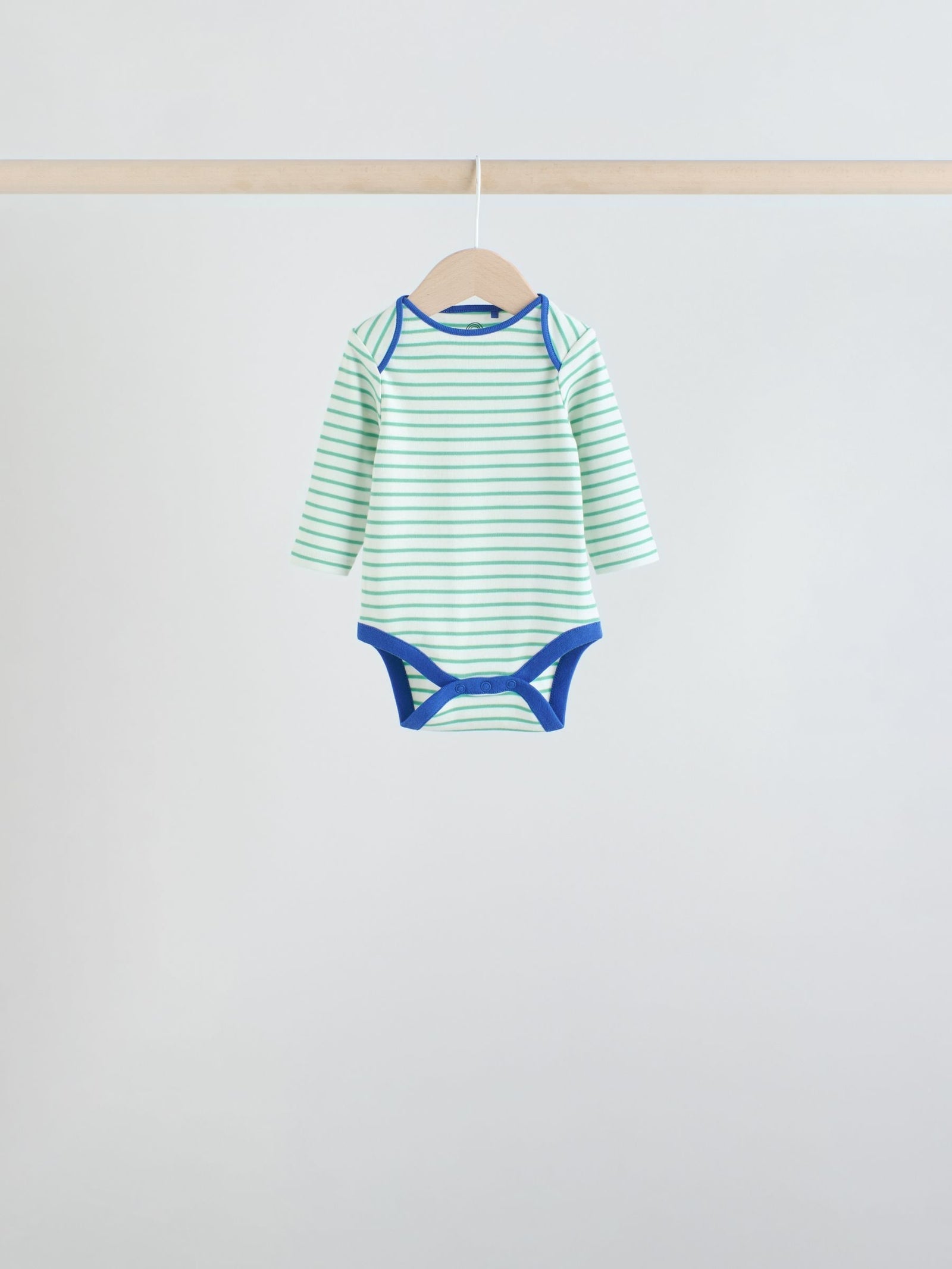 Bright Baby Long Sleeve Bodysuits 5 Pack