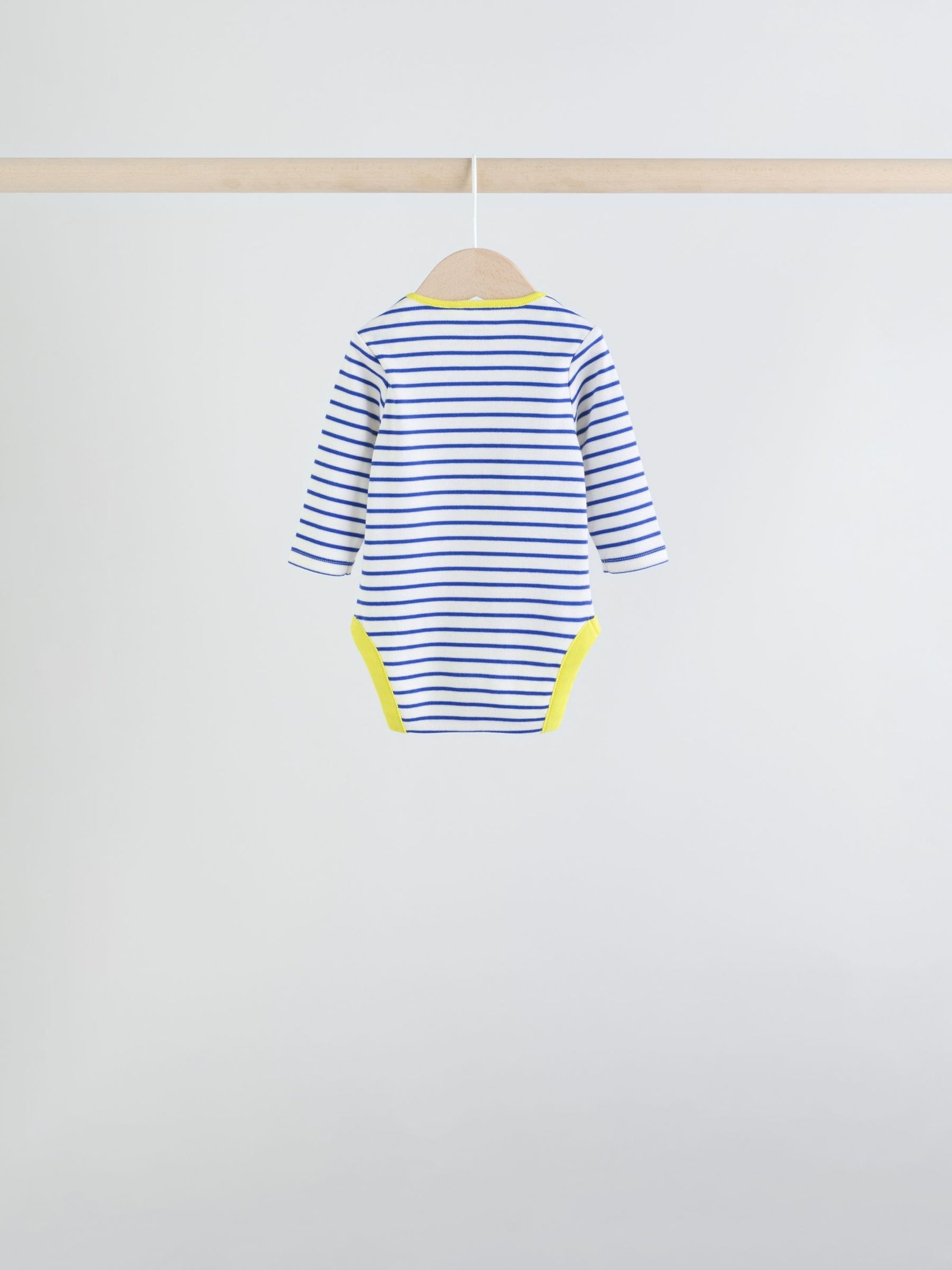 Bright Baby Long Sleeve Bodysuits 5 Pack