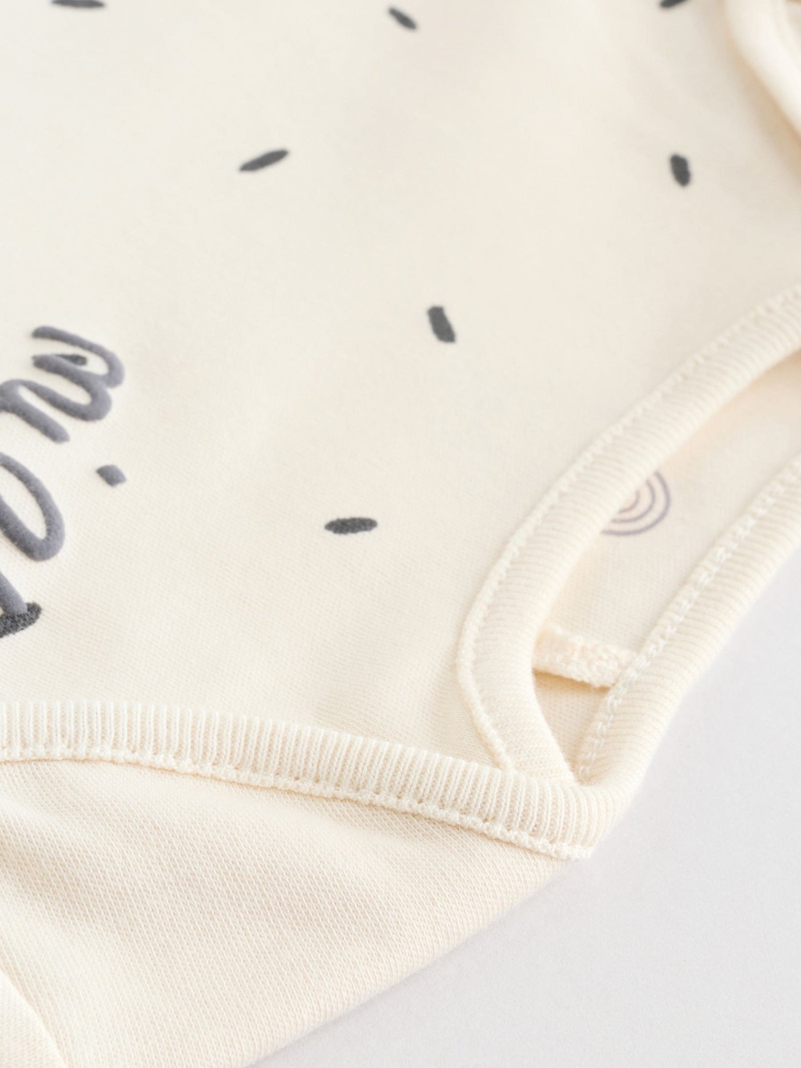 Monochrome Baby Long Sleeve Bodysuits 5 Pack