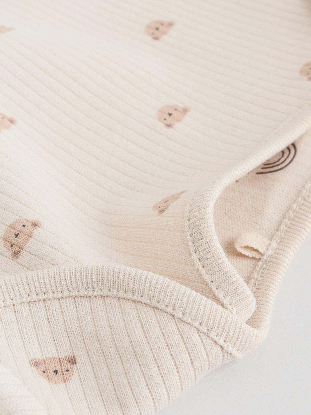 Neutral Bear Baby Long Sleeve Bodysuits 5 Pack