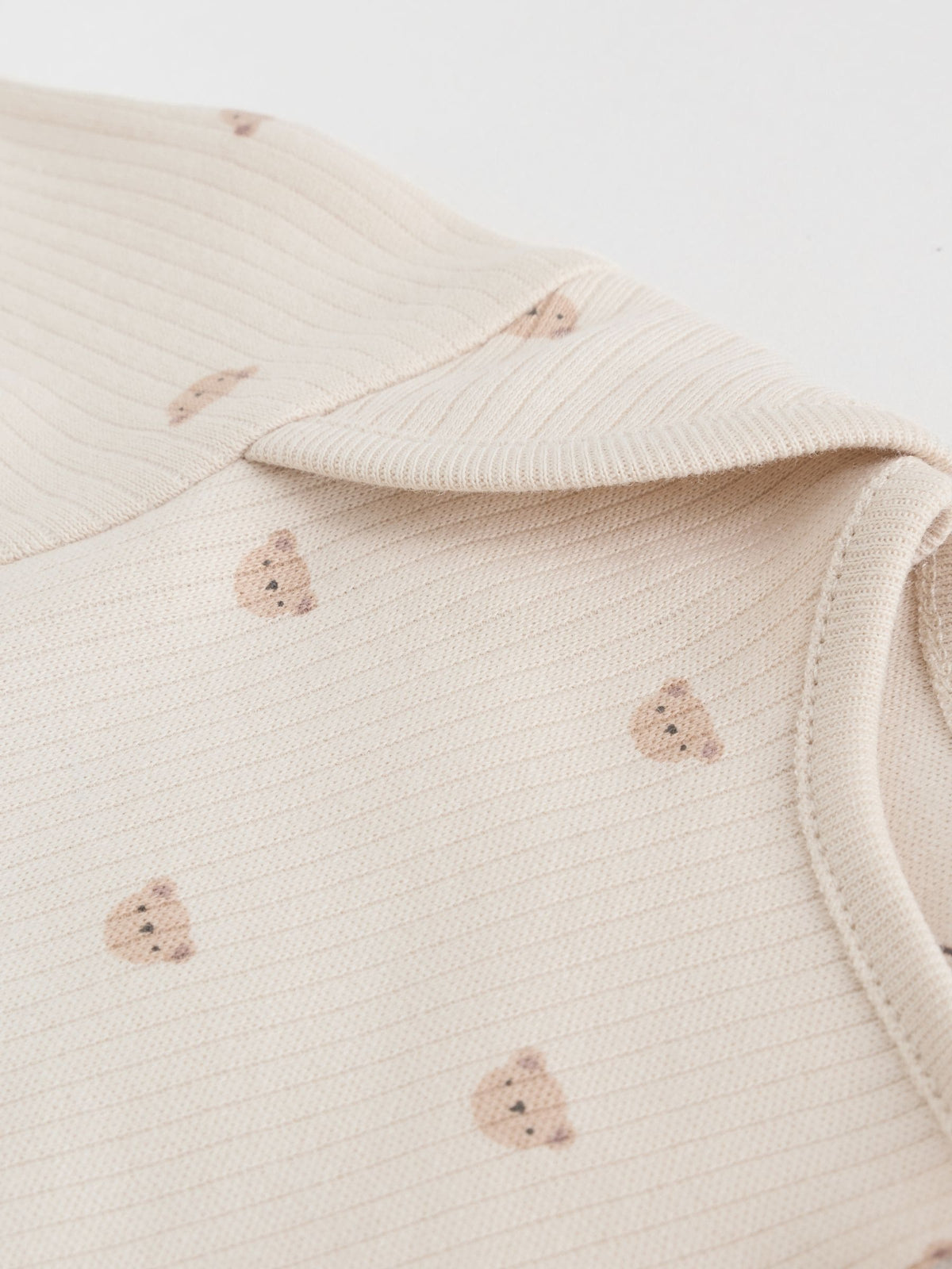 Neutral Bear Baby Long Sleeve Bodysuits 5 Pack