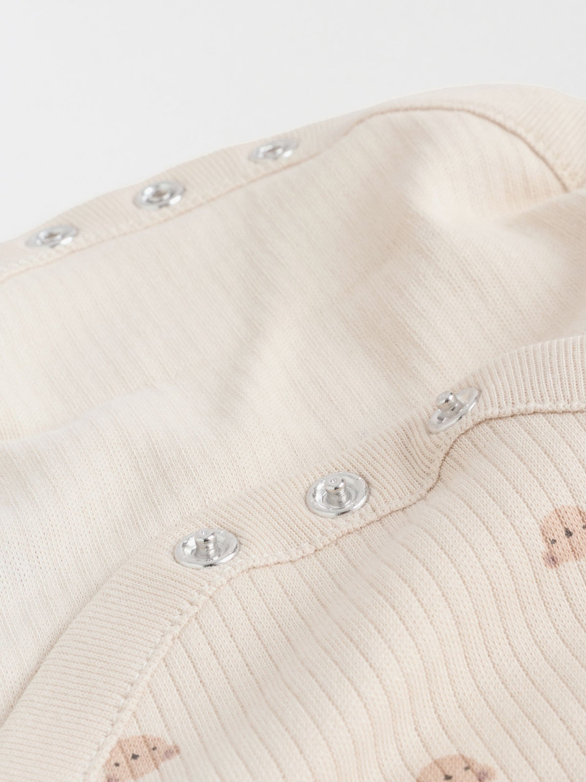 Neutral Bear Baby Long Sleeve Bodysuits 5 Pack
