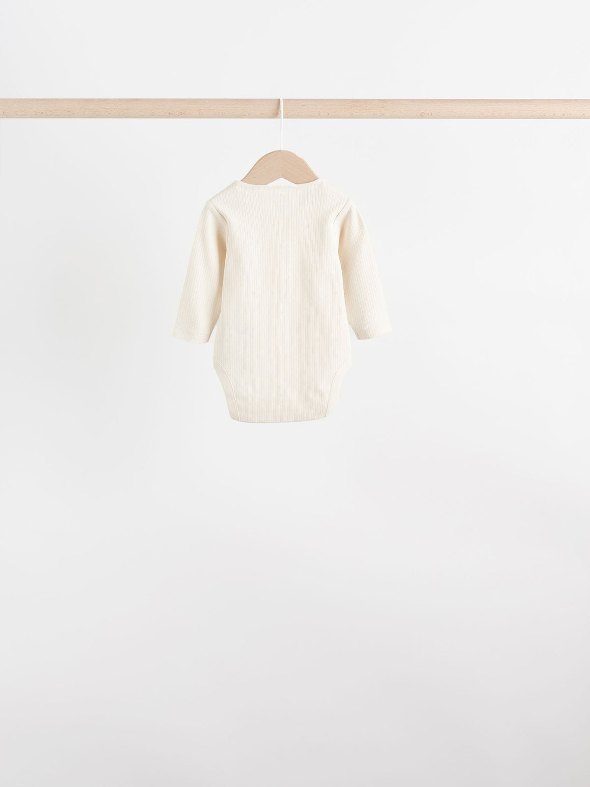 Neutral Bear Baby Long Sleeve Bodysuits 5 Pack