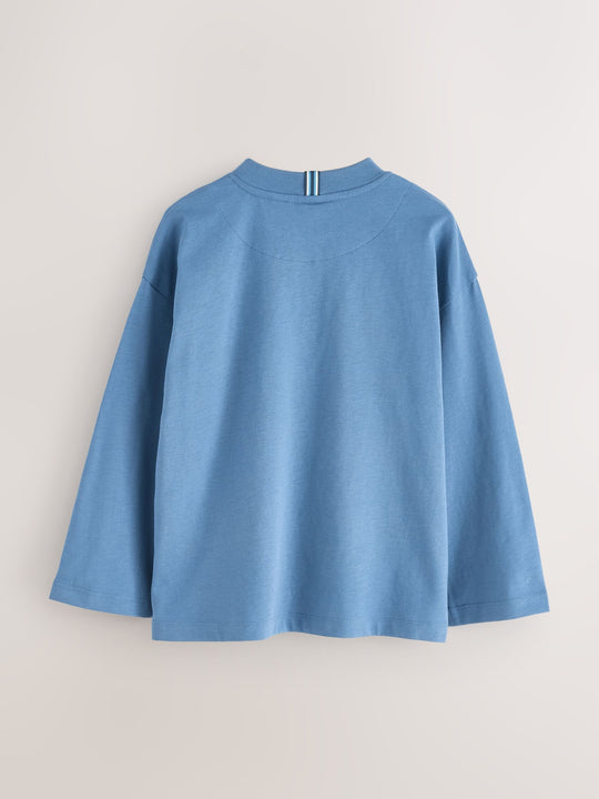 Baker by Ted Baker Cotton Long Sleeve T-Shirts 3 Pack