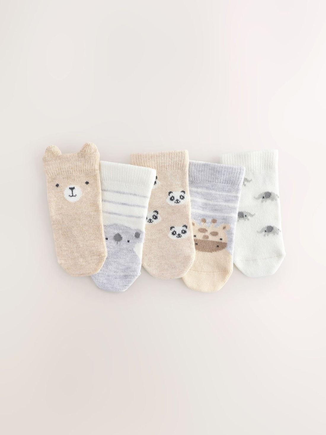 Neutral Baby Socks 5 Pack