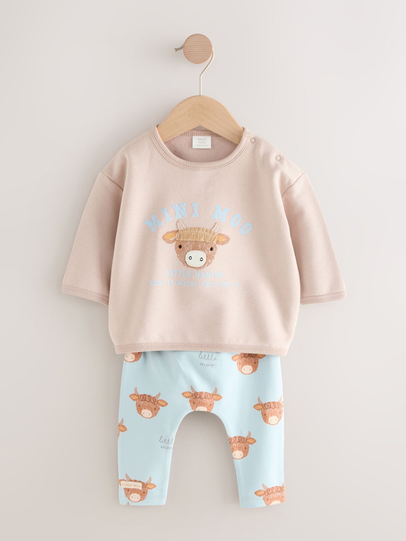 Blue Hamish Baby Sweatshirt and Leggings Set (0mths-3yrs)