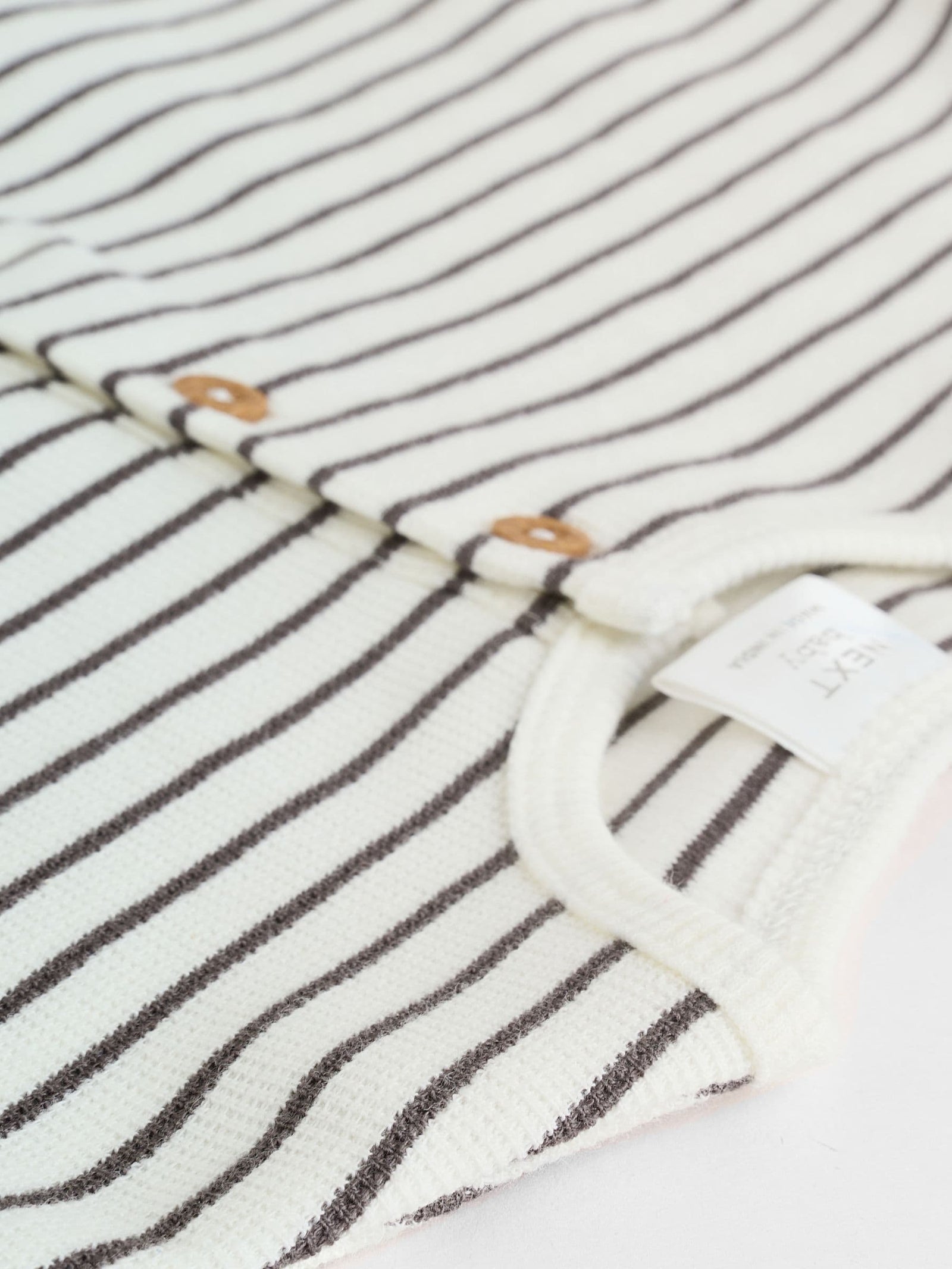 Mono Stripe Baby Long Sleeve T-Shirts 4 Pack (0mths-2yrs)