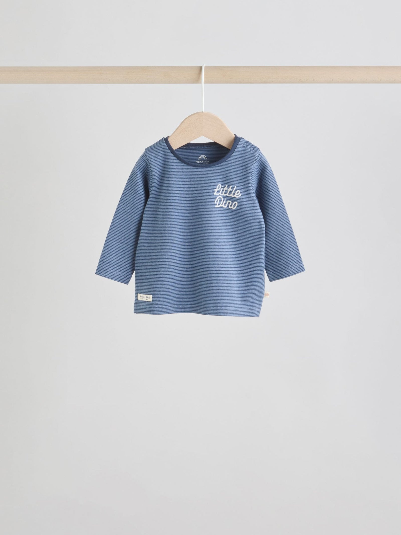 Blue Dino Tops and Leggings 6 Piece Baby Set (0mths-3yrs)