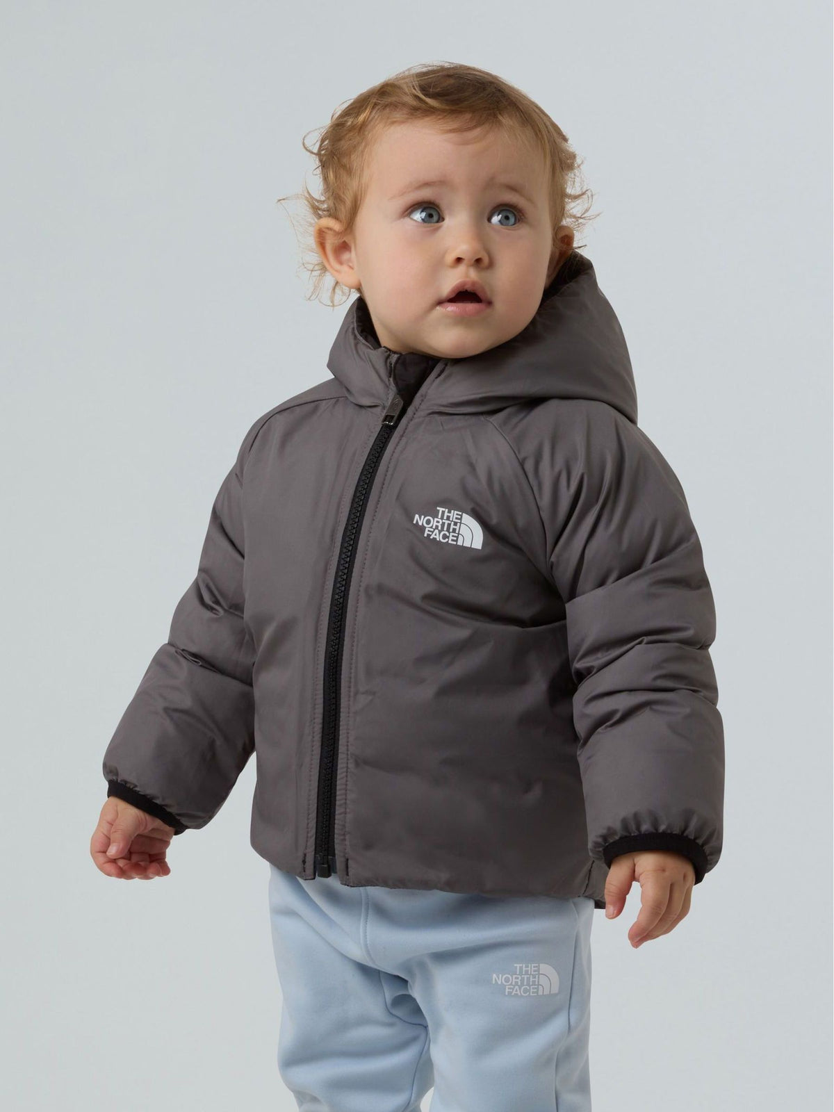 The North Face Black Reversible Perrito Puffer Jacket