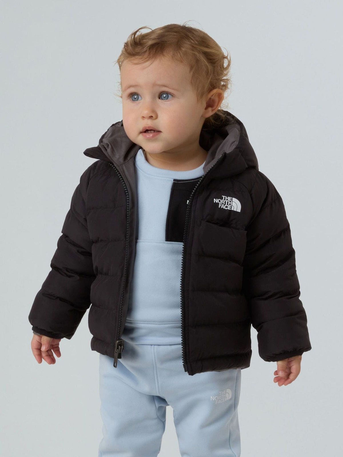 The North Face Black Reversible Perrito Puffer Jacket
