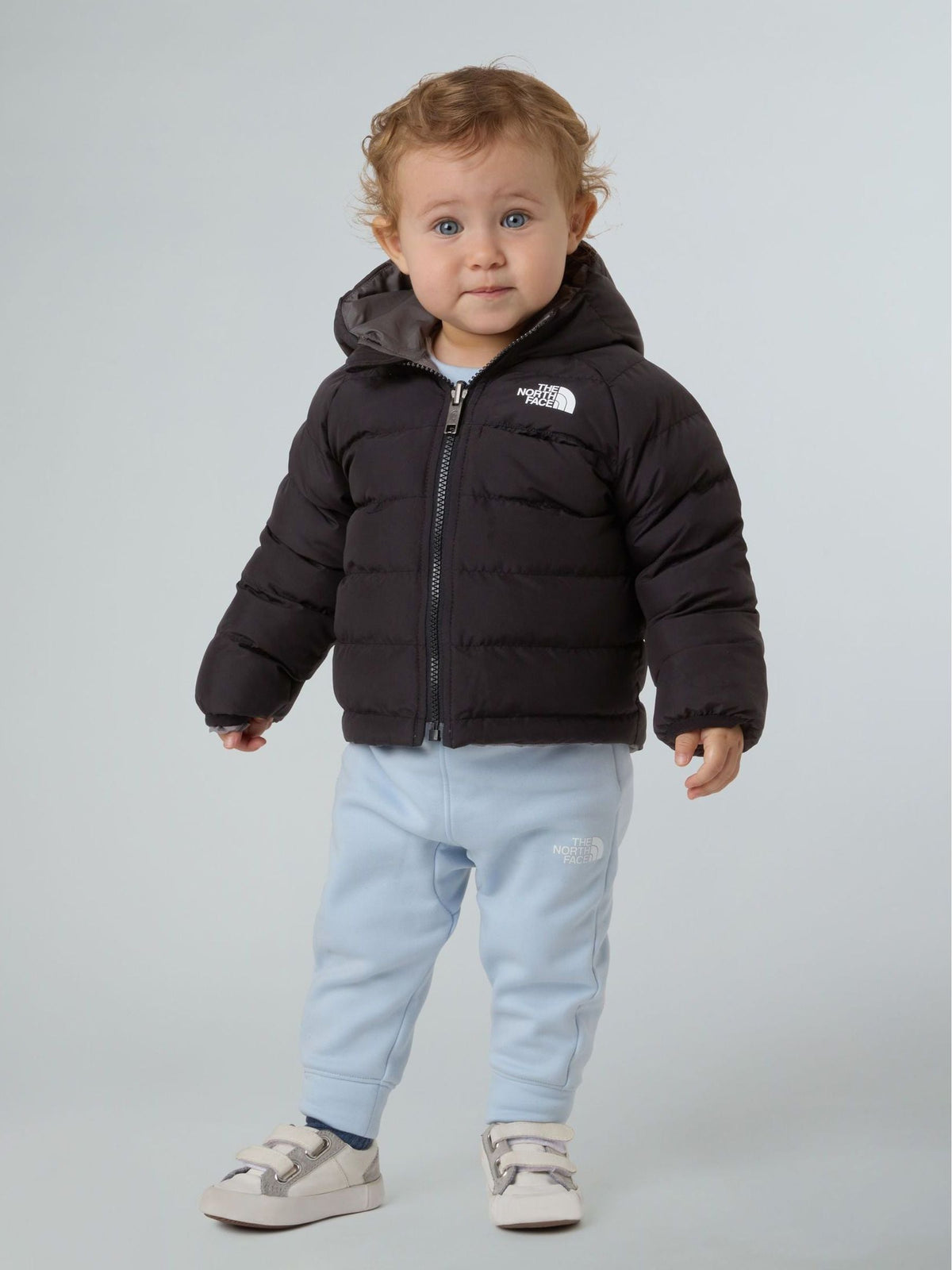The North Face Black Reversible Perrito Puffer Jacket