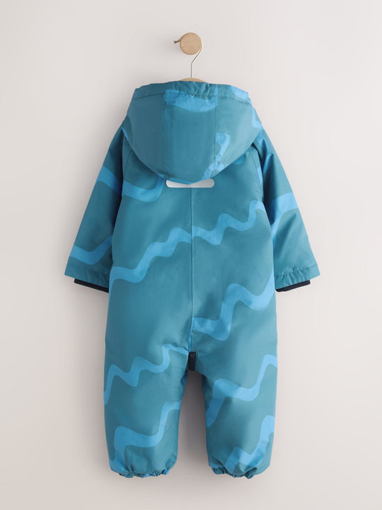 Blue Waterproof Snowsuit (3mths-7yrs)