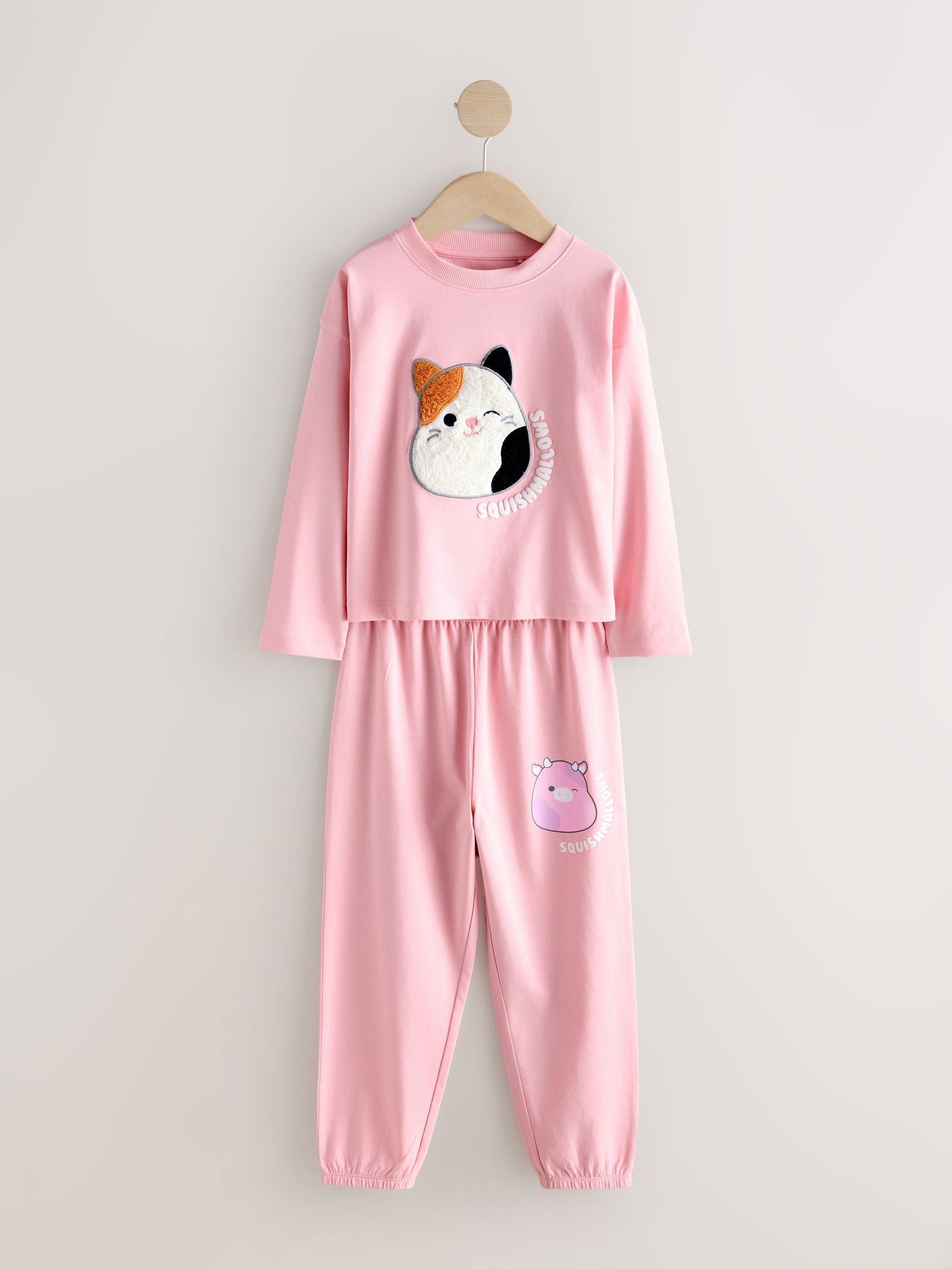 Pink/Lilac Squishmallow Pyjamas 2 Pack (5-14yrs)