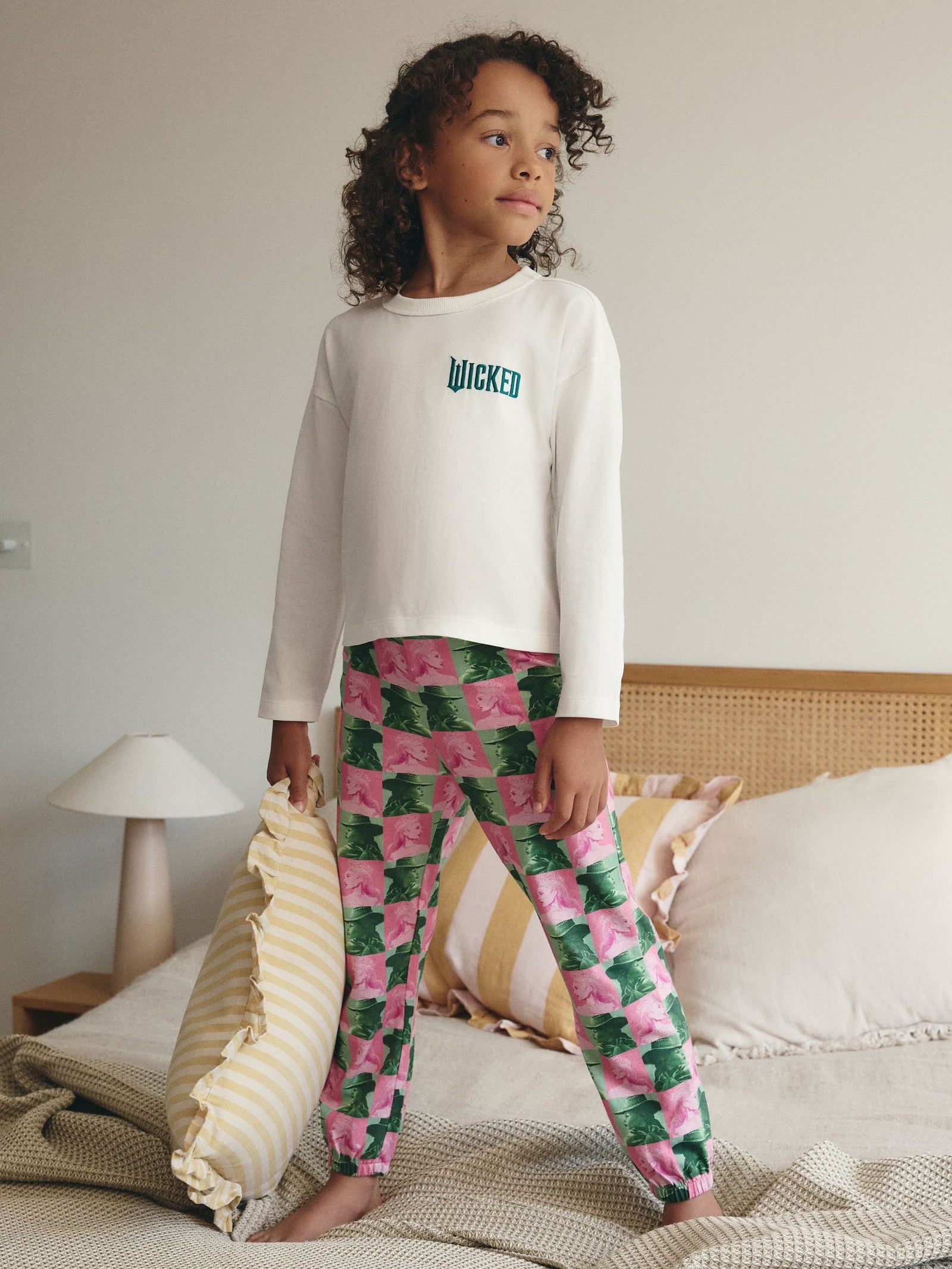Pink/Green Wicked Pyjamas (5-16yrs)