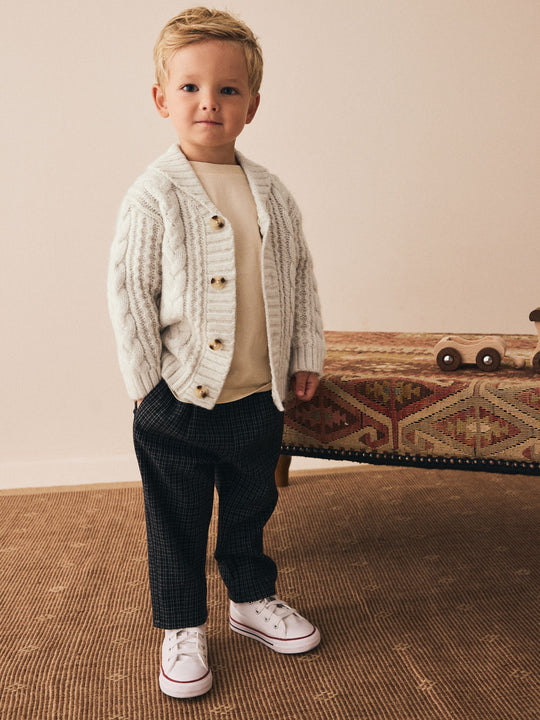 Cream Character Cardigan (3mths-7yrs)