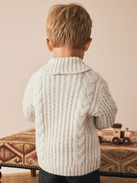 Cream Character Cardigan (3mths-7yrs)